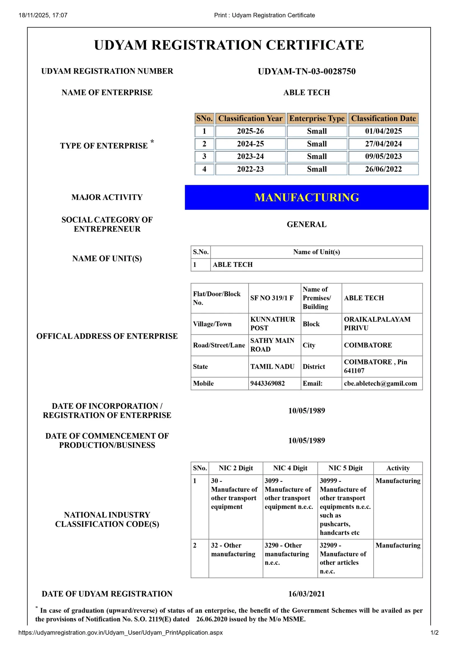 Certificate 2